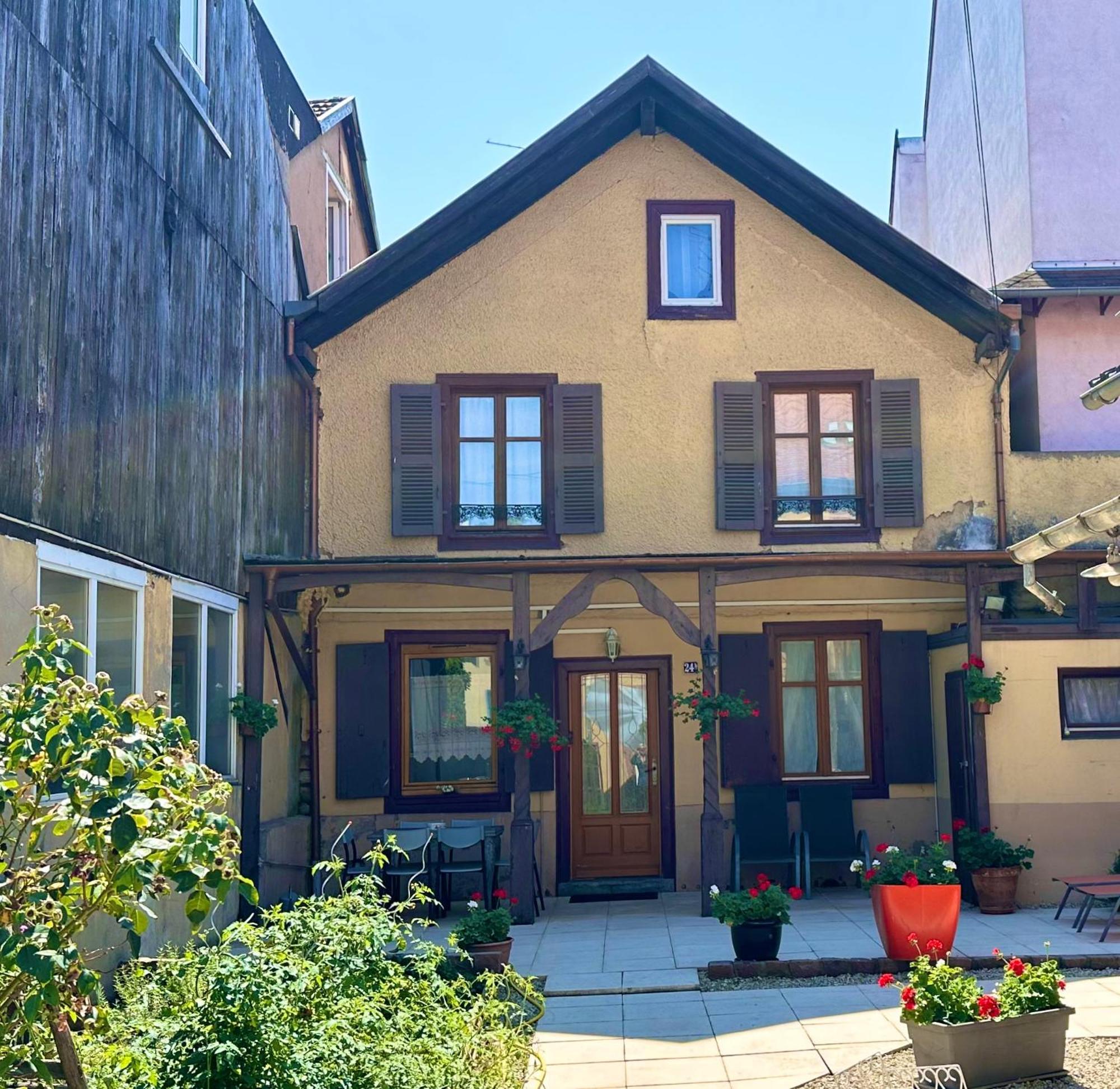 Maison Avec Terrasse Colmar Centre-Cottage Garden Terrace Center Old Town Colmar Exterior photo